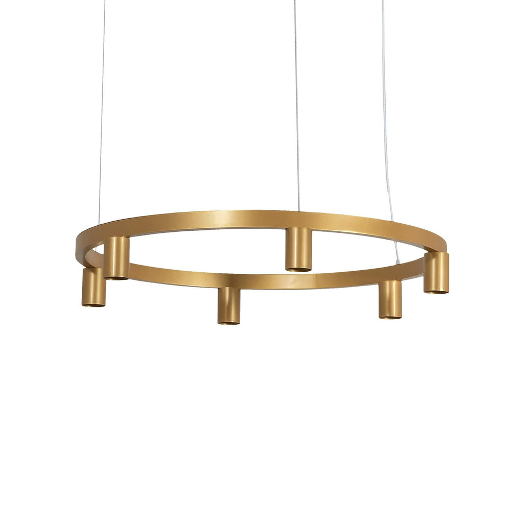 6-Light 47 in. Chandelier - Willa Bloom for dining room view 5