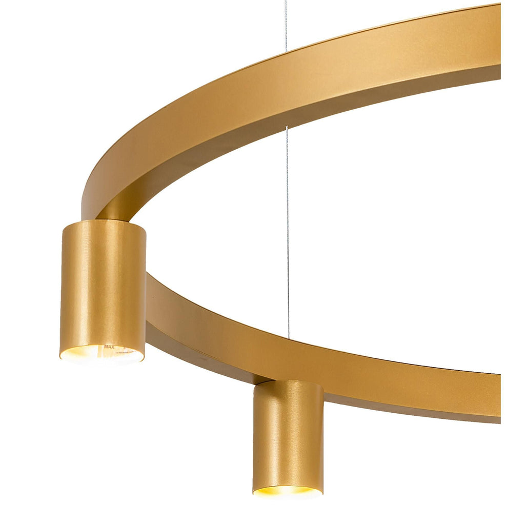6-Light 47 in. Chandelier - Willa Bloom for dining room view 3