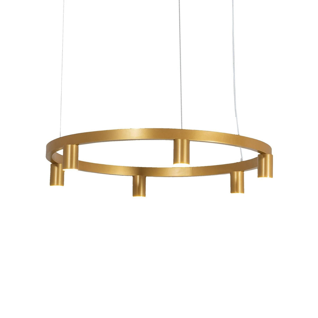 6-Light 47 in. Chandelier - Willa Bloom for dining room view 2
