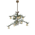 Branch chandelier - Zora Halo for dining room view 1