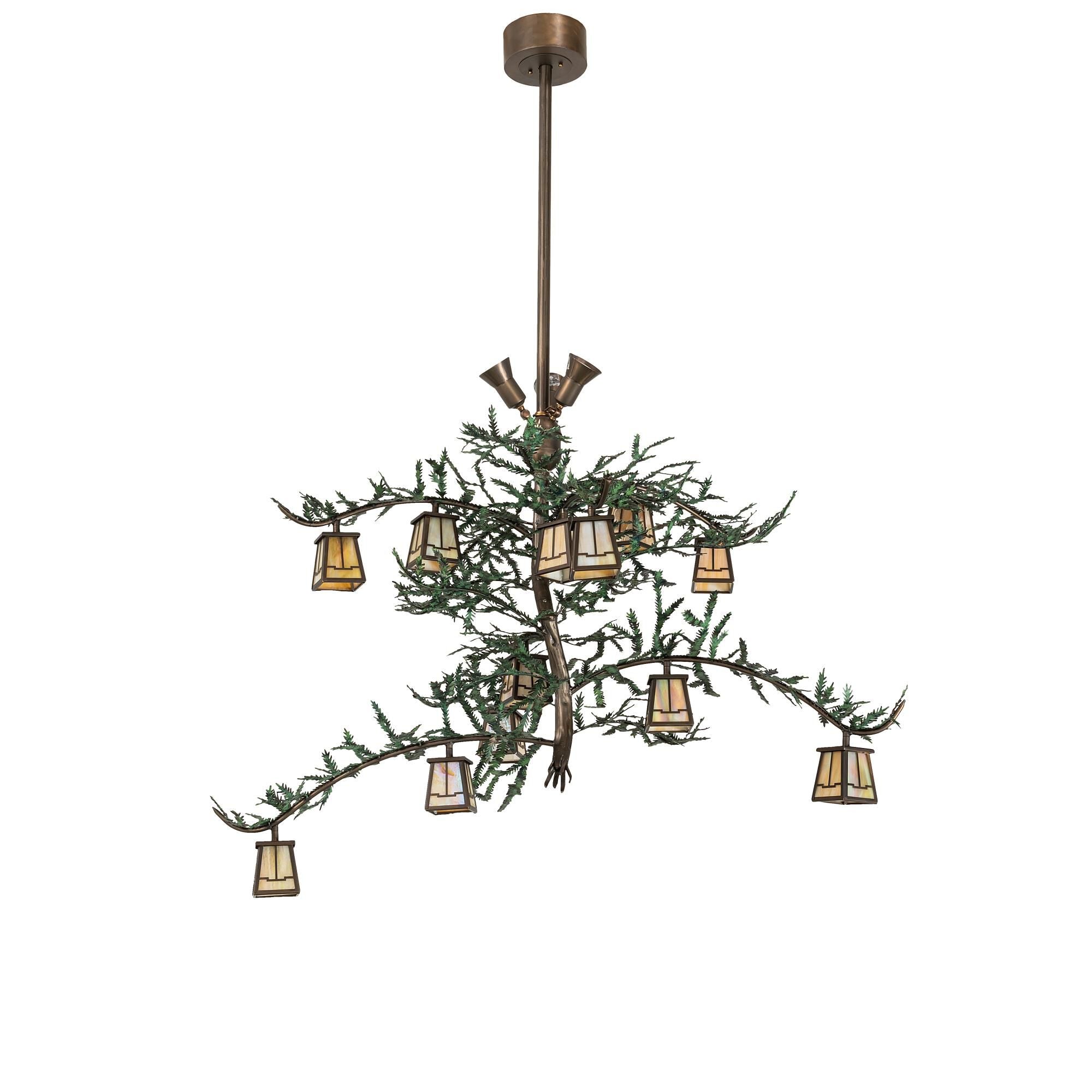 Branch chandelier - Zora Halo for dining room view 2