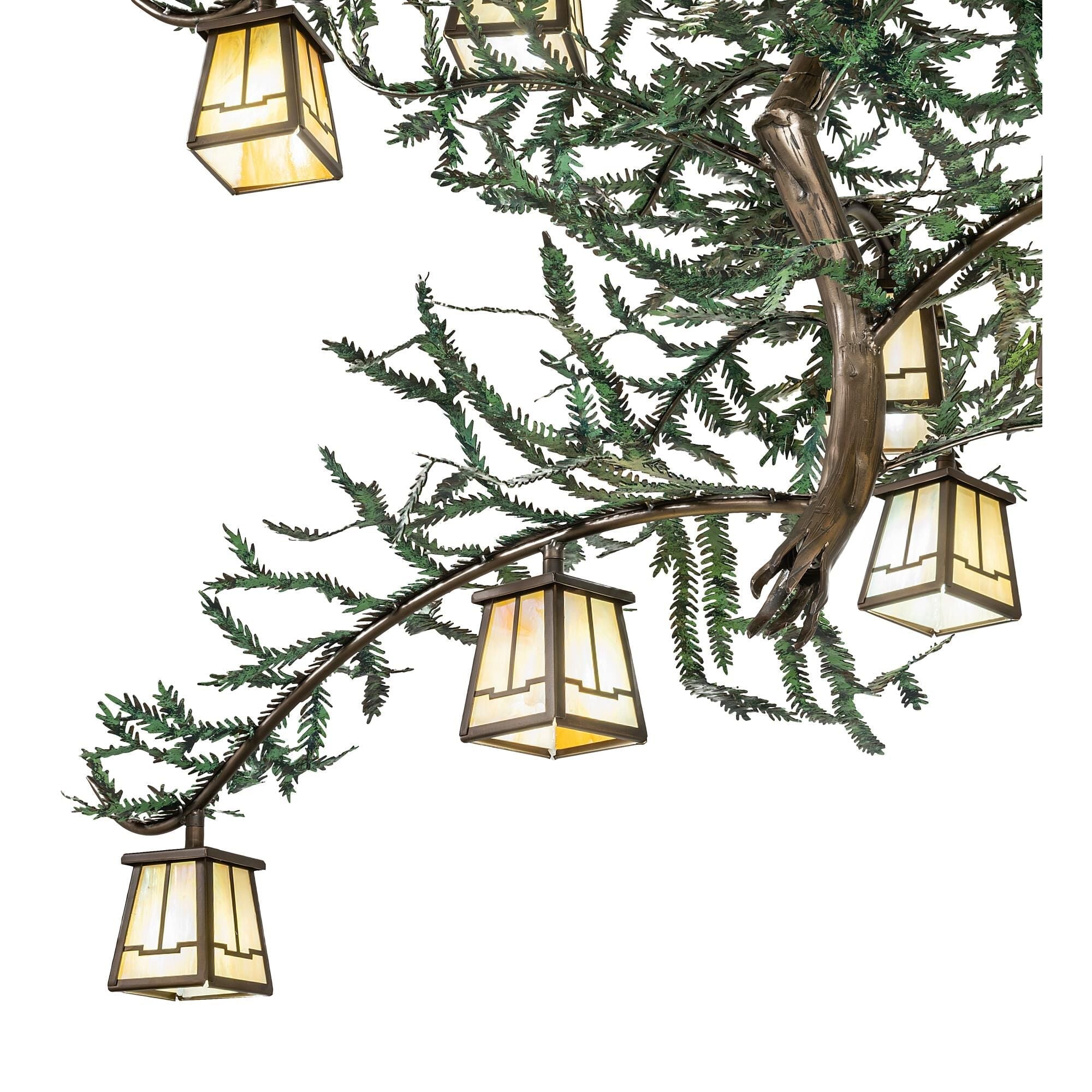 Branch chandelier - Zora Halo for dining room view 3