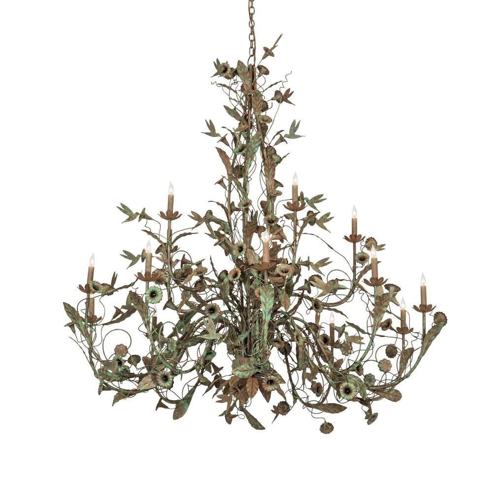 Candle chandelier - Talia Cove for dining room view 1