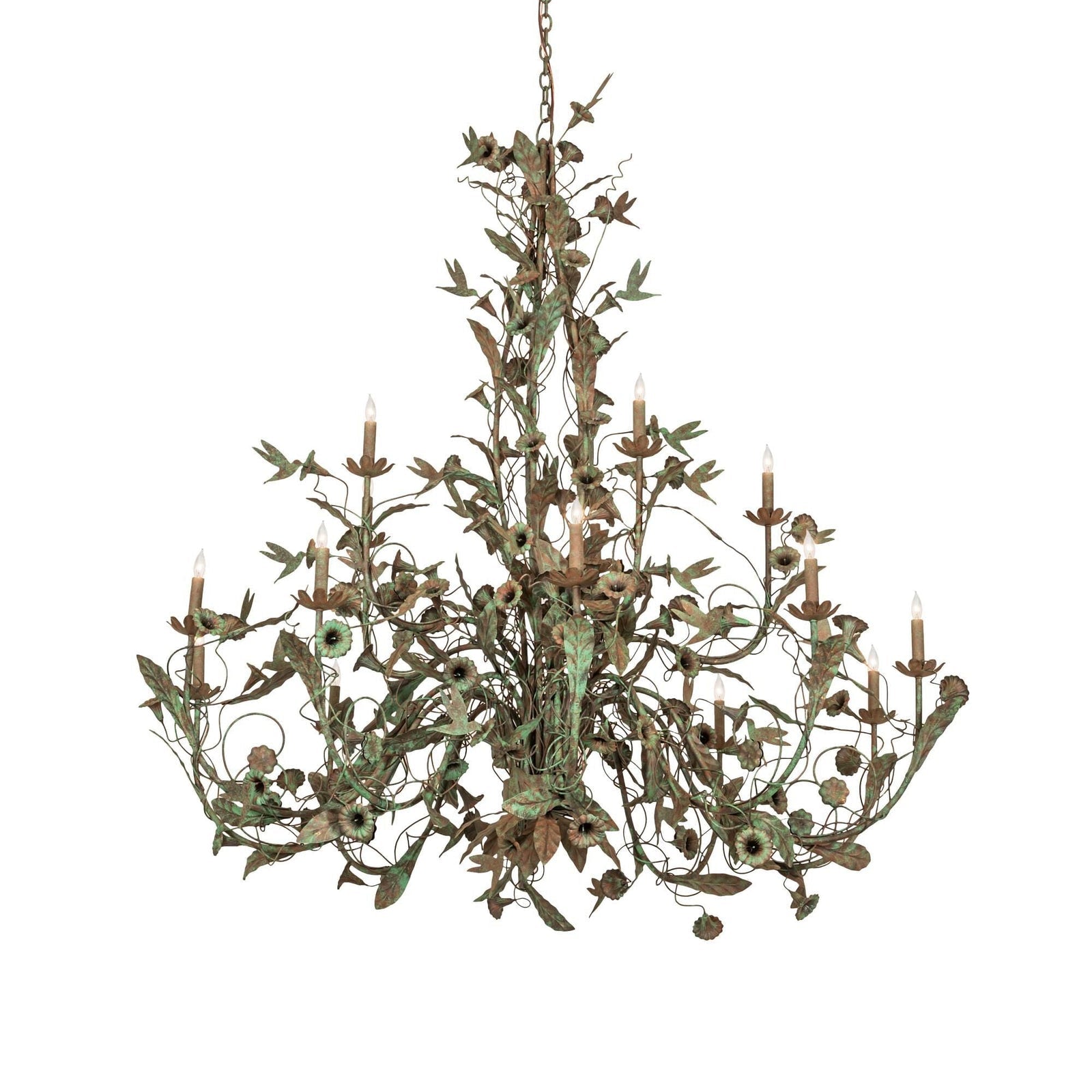 Candle chandelier - Talia Cove for dining room view 1