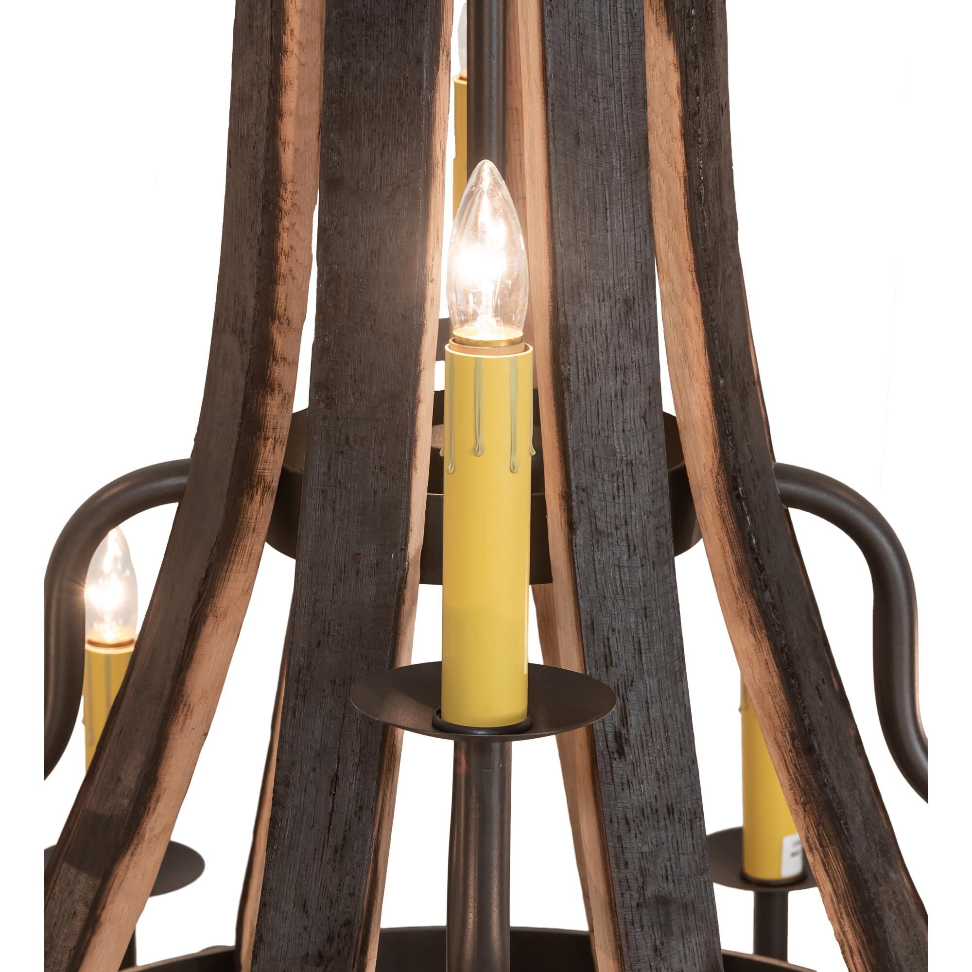 12-Light 44 in. Chandelier - Lumen Ridge for dining room view 4