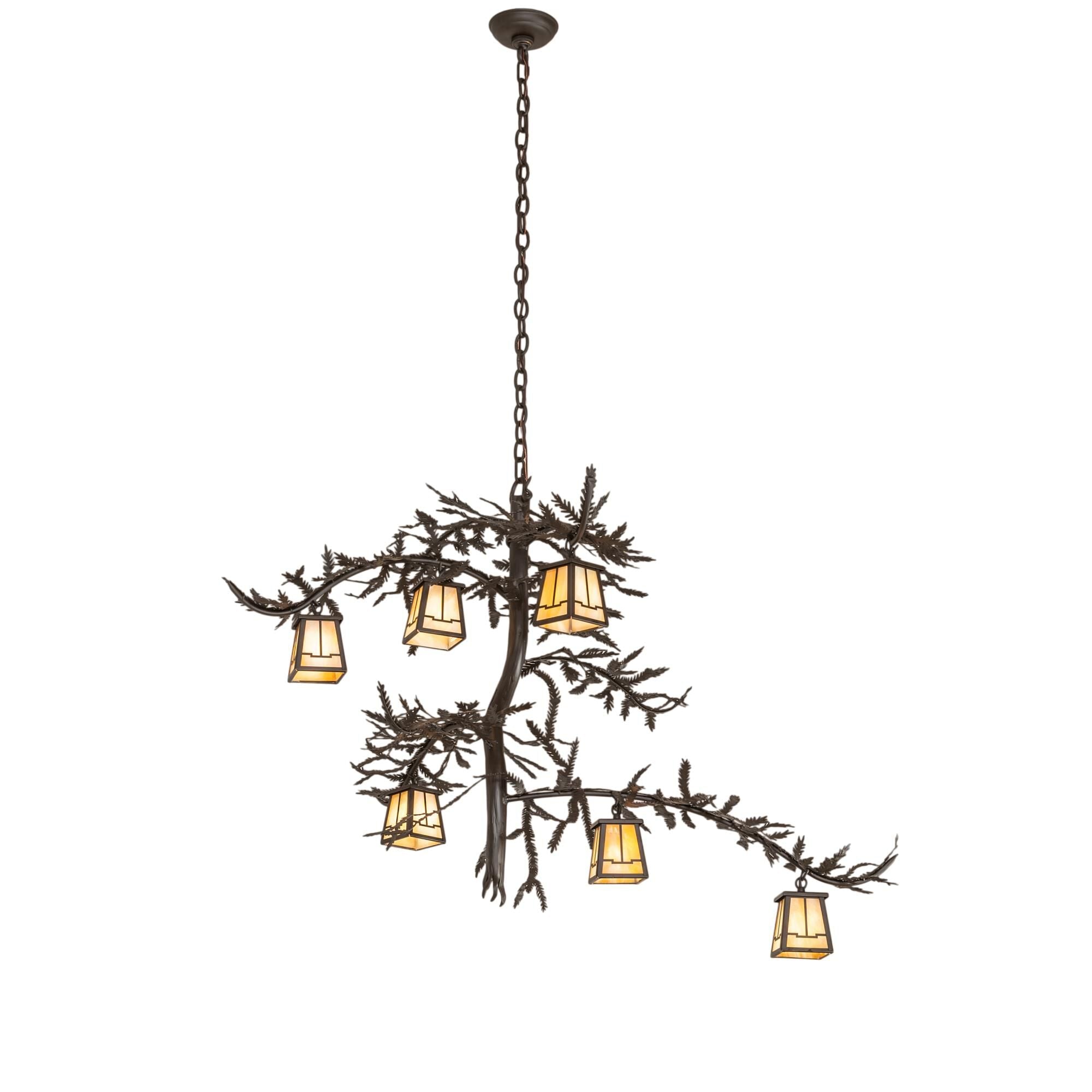 Branch chandelier - Eden Ridge for dining room view 5