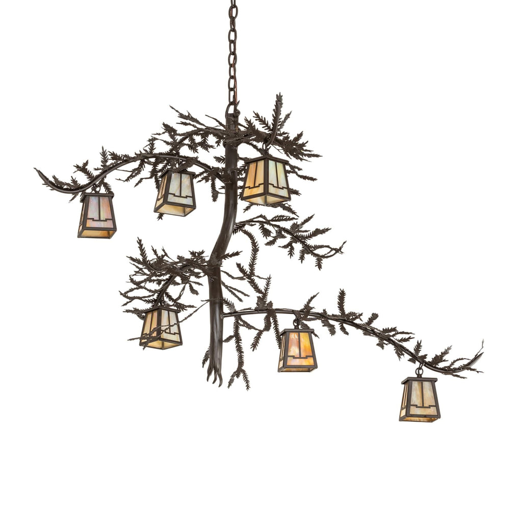 Branch chandelier - Eden Ridge for dining room view 2