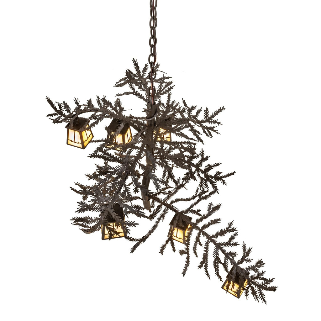 Branch chandelier - Eden Ridge for dining room view 6