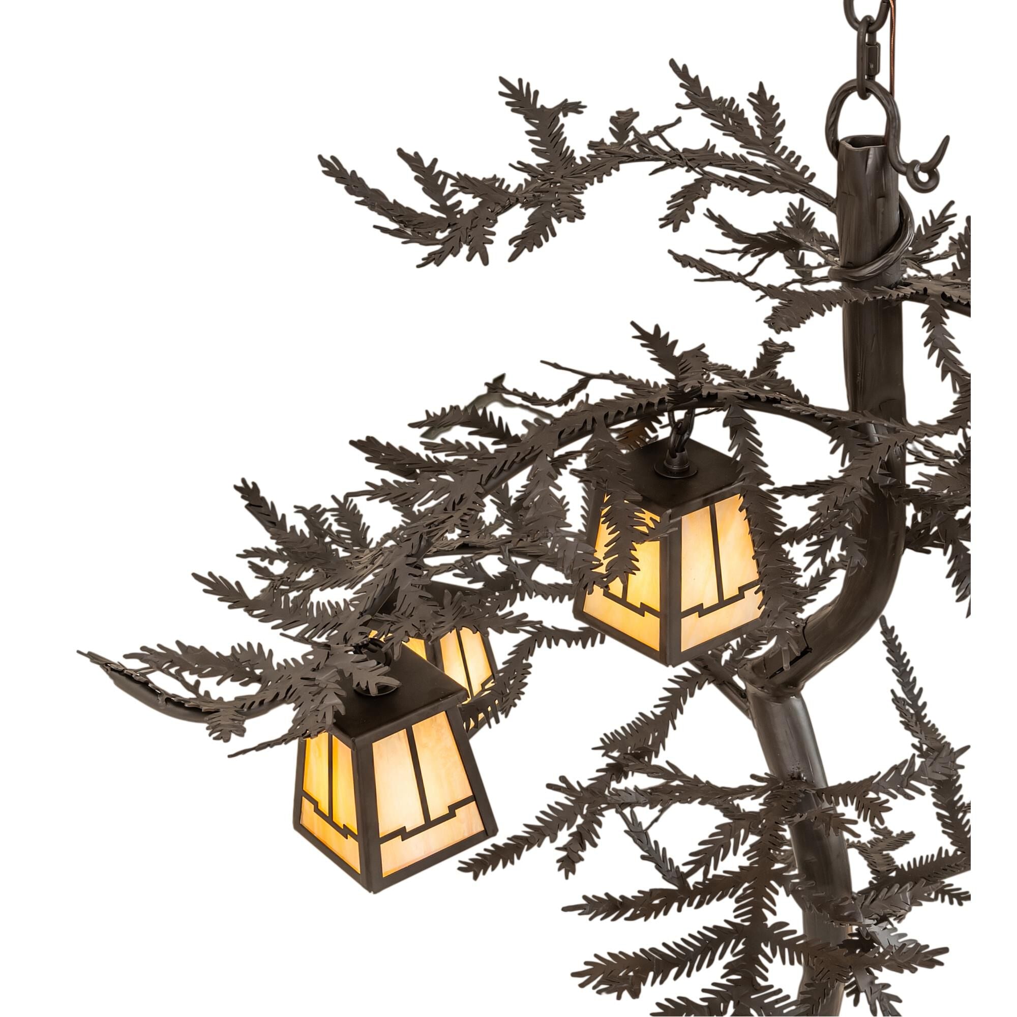 Branch chandelier - Eden Ridge for dining room view 3