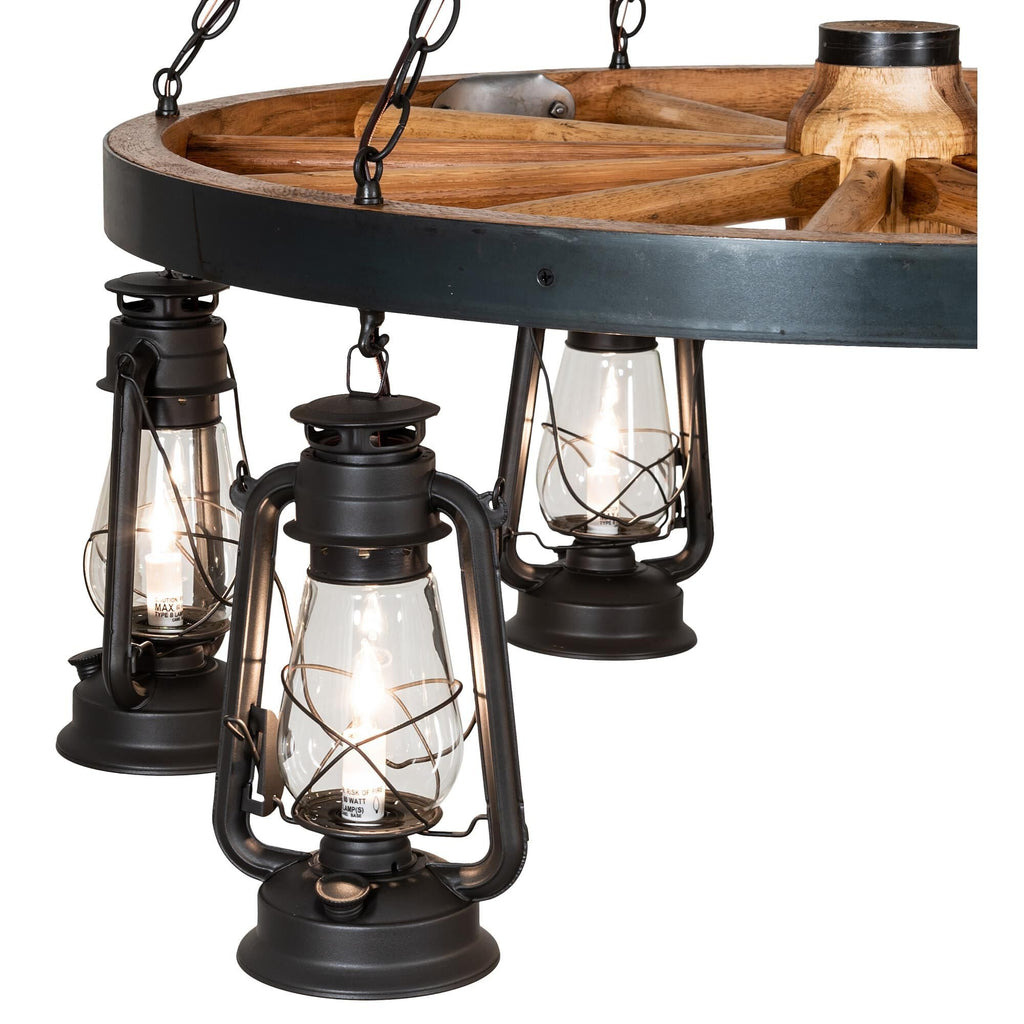 Lantern chandelier - Ember Bloom for dining room view 3