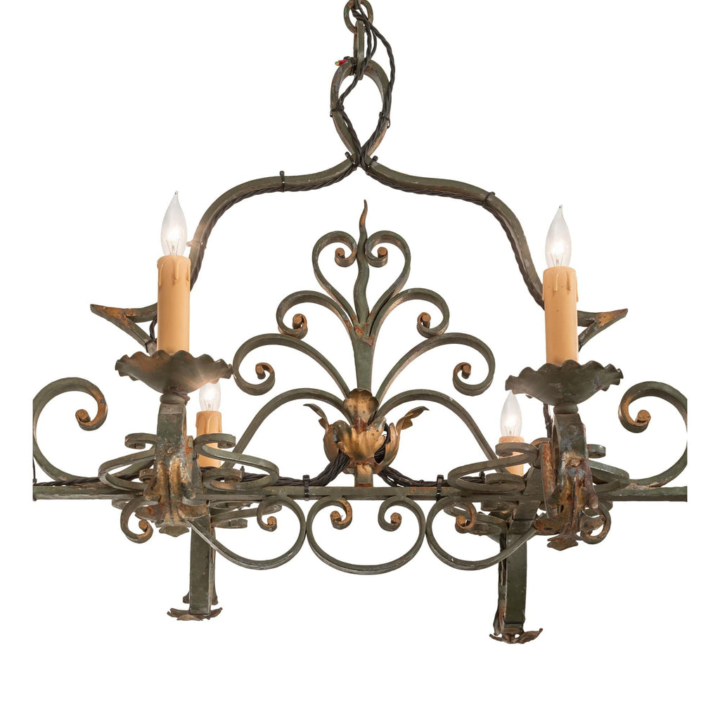 Candle chandelier - Yara Ridge for dining room view 3