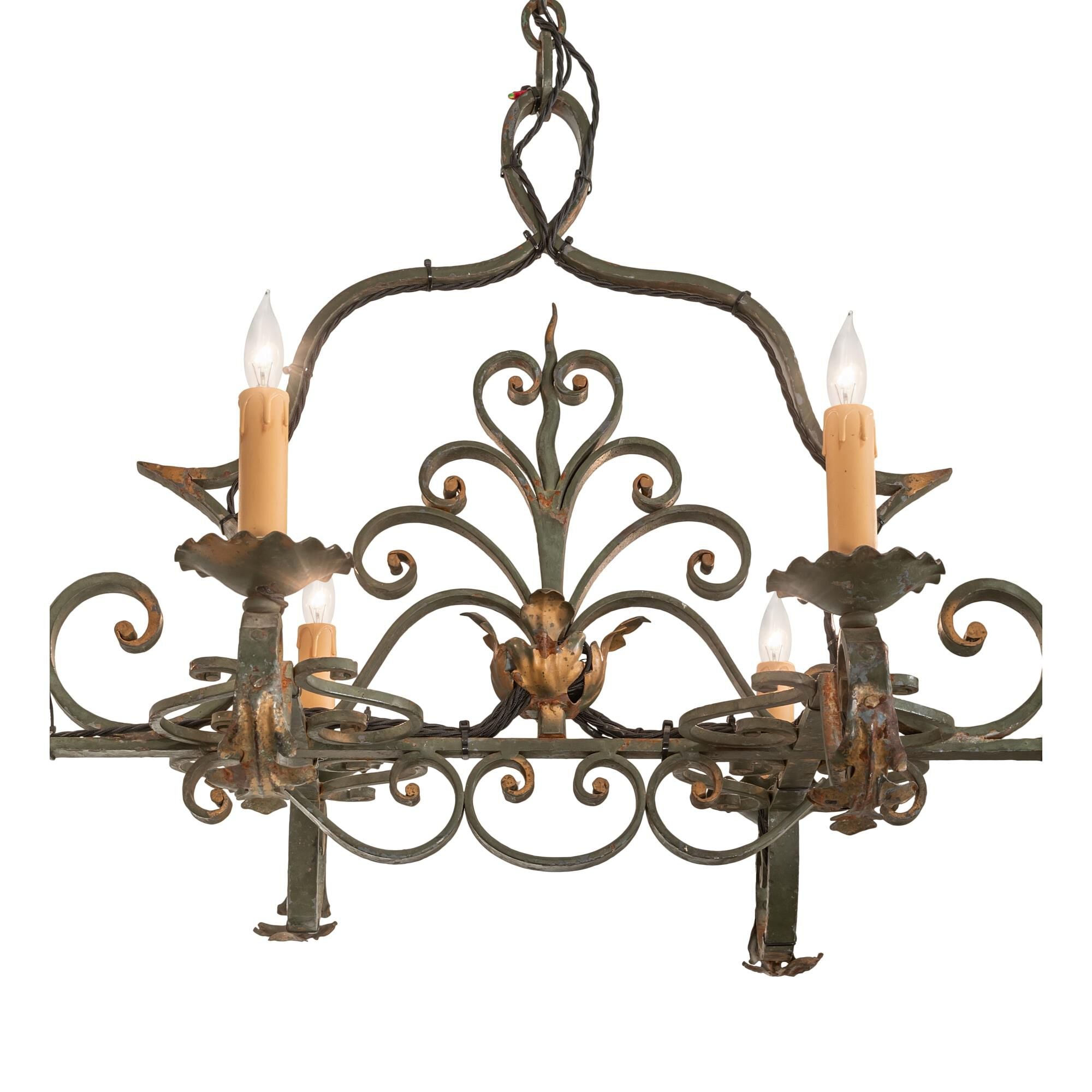 Candle chandelier - Yara Ridge for dining room view 3