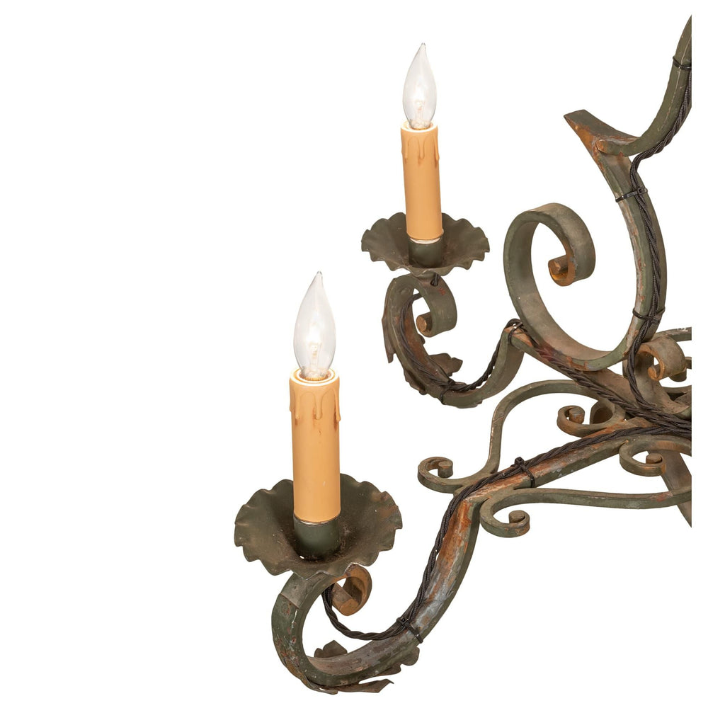 Candle chandelier - Yara Ridge for dining room view 4