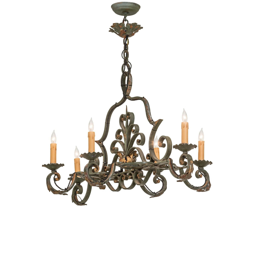 Candle chandelier - Yara Ridge for dining room view 1