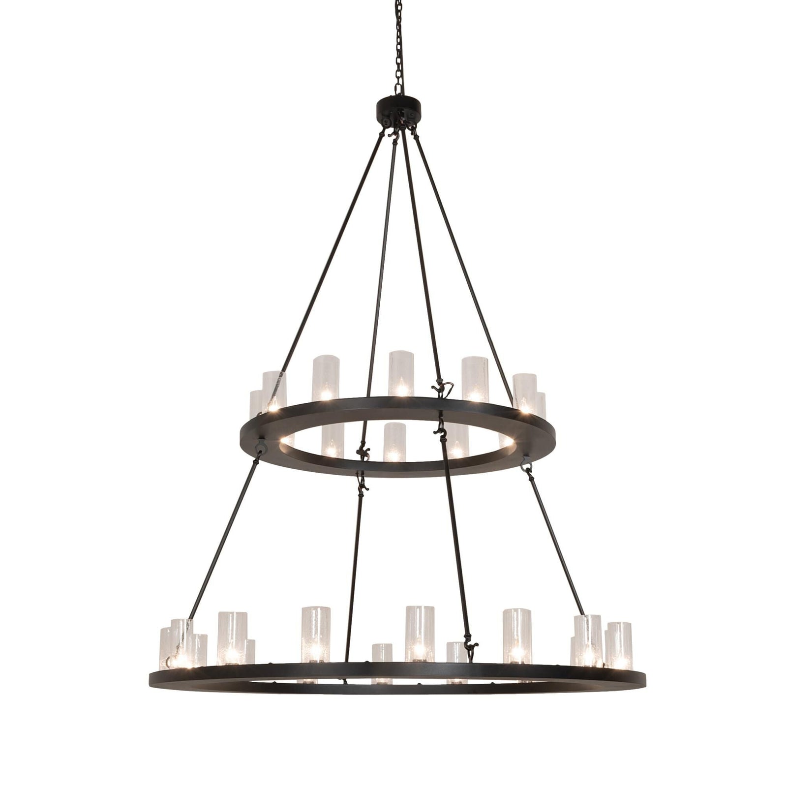 28-Light 60 in. Chandelier - Indra Bloom for dining room view 1