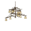 Linear chandelier - Avon Ridge for dining room view 1
