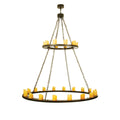 28-Light 60 in. Chandelier - Orion Ridge for dining room view 1