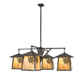 4-Light 60 in. Chandelier - Haven Cove for dining room view 1