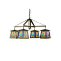 4-Light 38 in. Chandelier - Mira Grove for dining room view 1