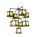 9-Light 36 in. Chandelier - Ivara Ridge for dining room view 1