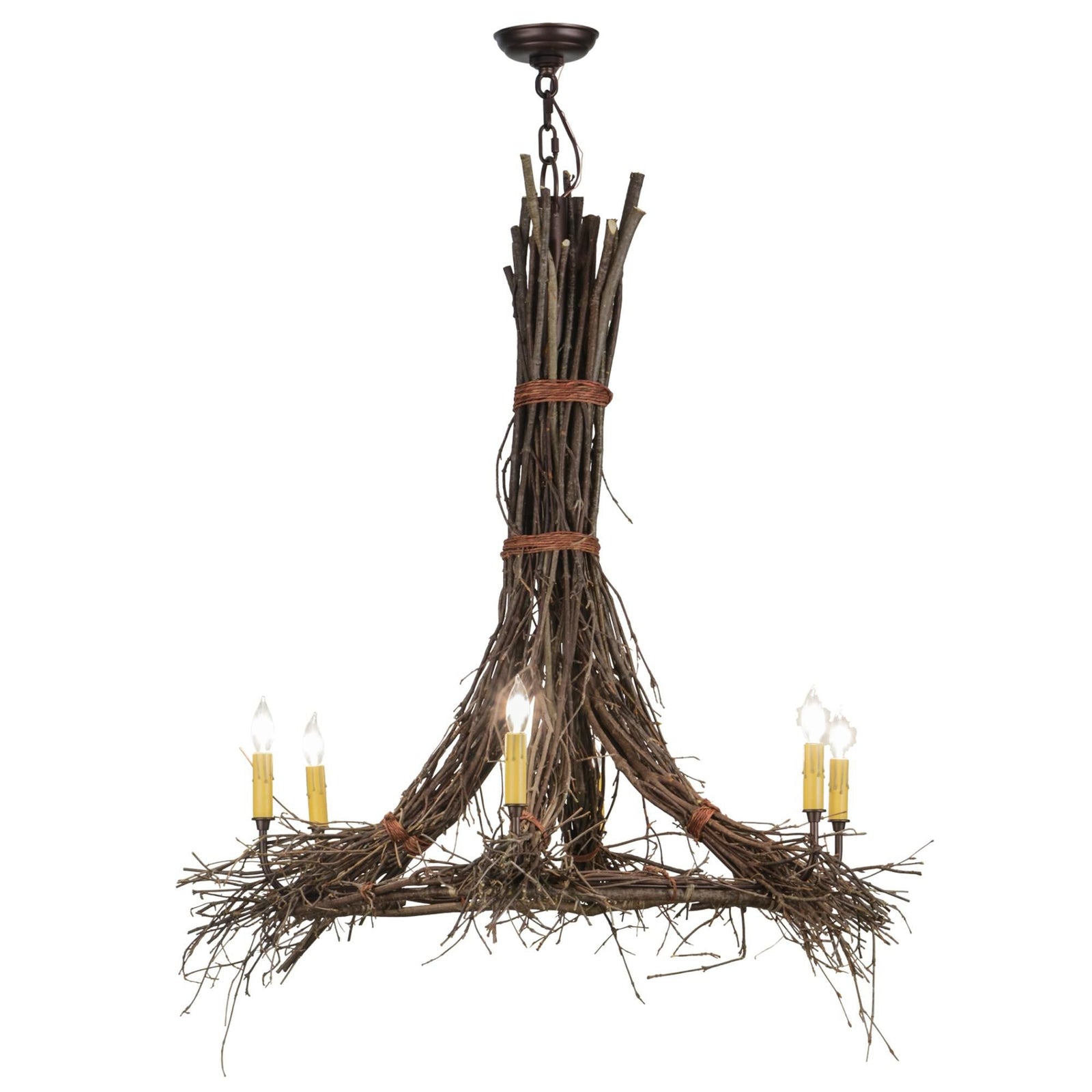 Candle chandelier - Celia Cove for dining room view 1