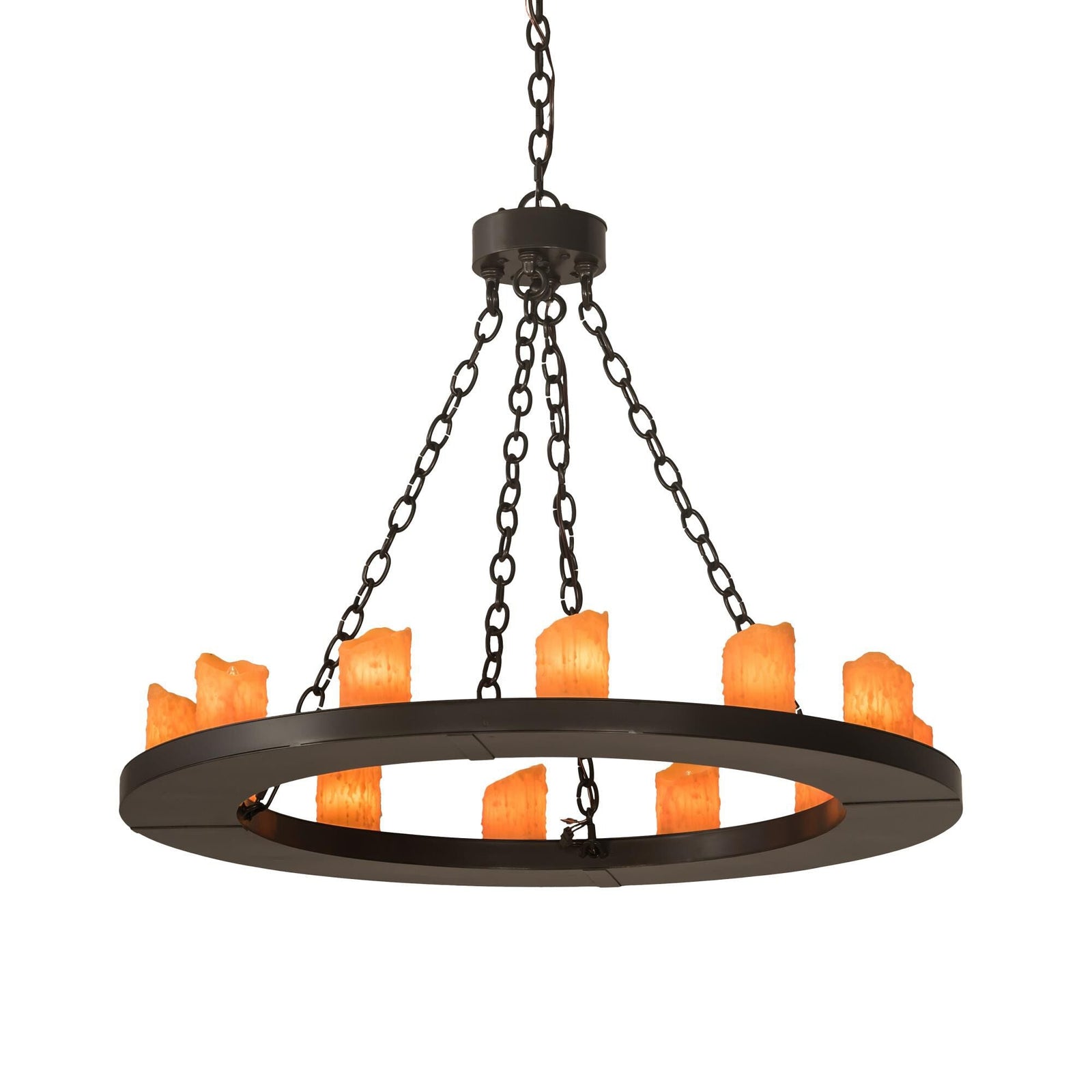 12-Light 36 in. Chandelier - Kestrel Luxe for dining room view 1