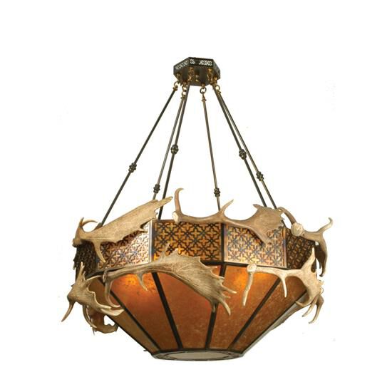 8-Light 50 in. Chandelier - Nysa Crest for dining room view 1