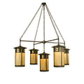 5-Light 71 in. Chandelier - Ember Cove for dining room view 1