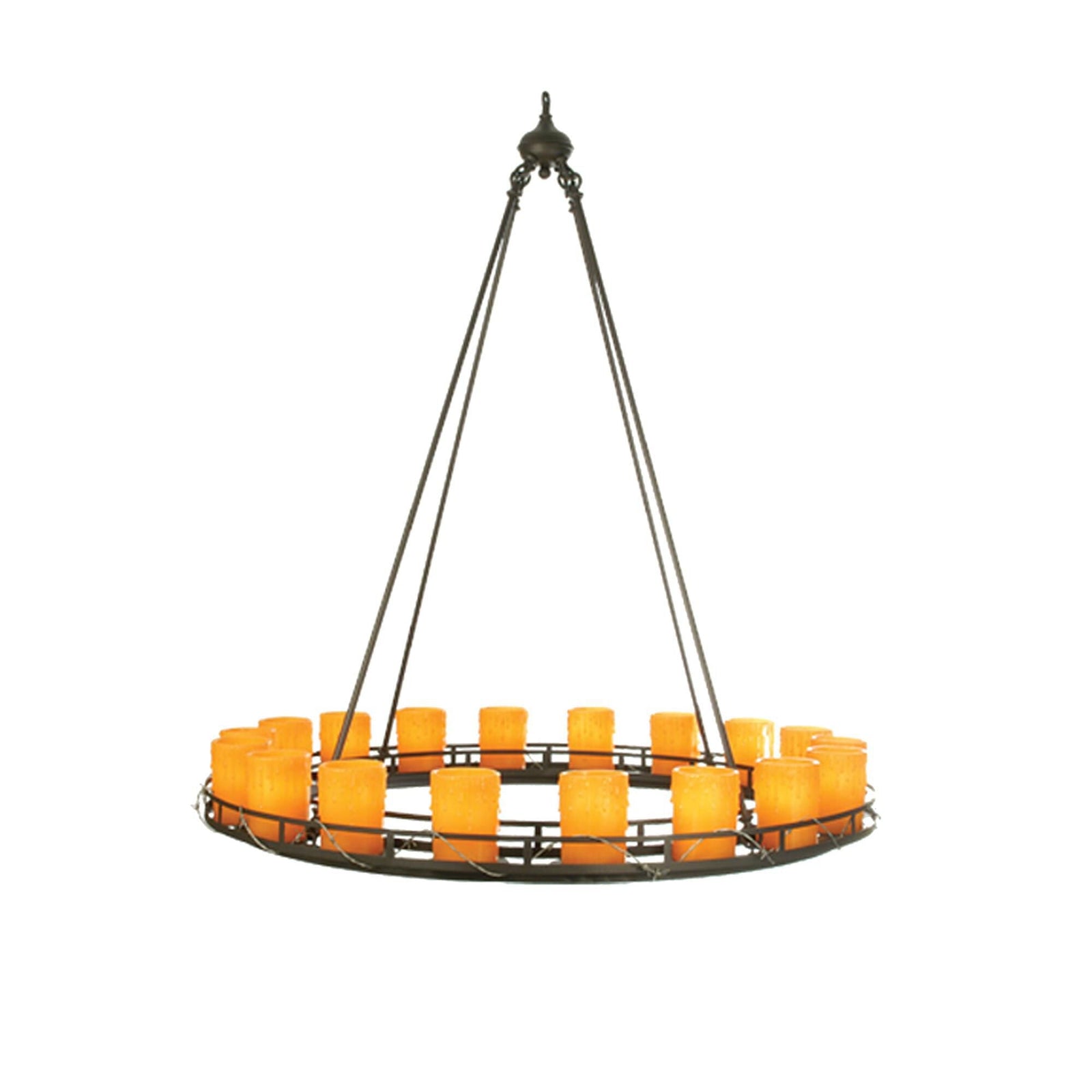 Round chandelier - Quinn Halo for dining room view 1