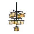 9-Light 61 in. Chandelier - Indra Ridge for dining room view 1