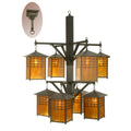 8-Light 42 in. Chandelier - Nova Loom for dining room view 1