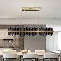 Brass Brass chandelier - Verona Court for dining room view 1