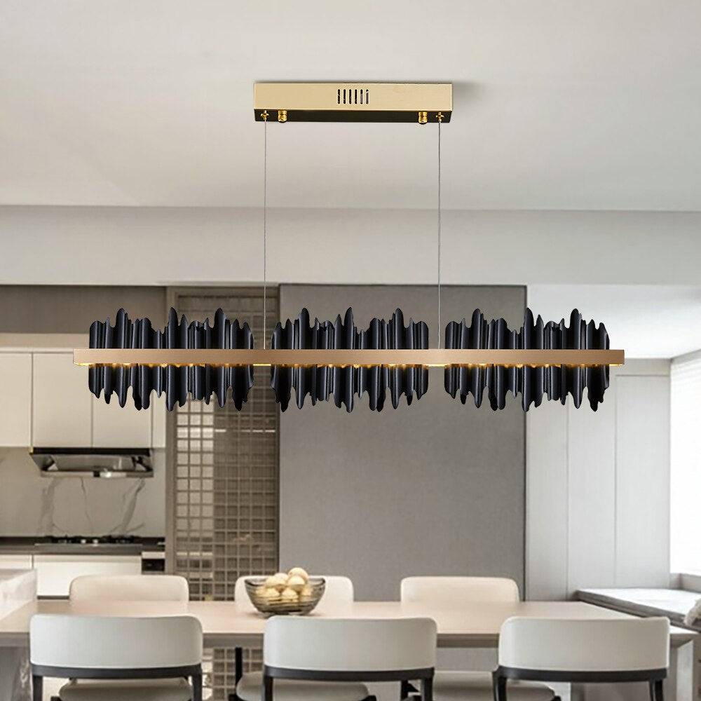 Brass Brass chandelier - Verona Court for dining room view 1