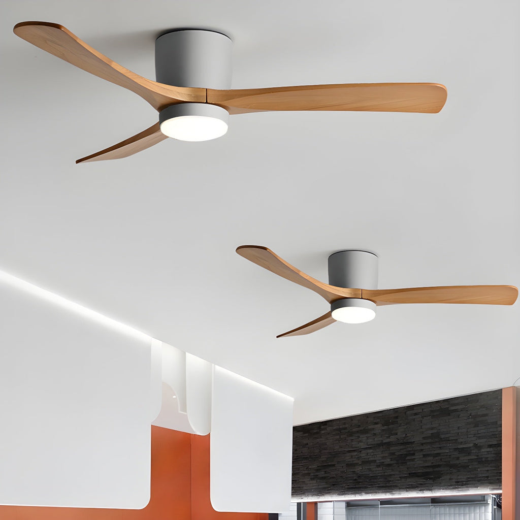 Nordic Wooden 42"/48" Ceiling Fan Light