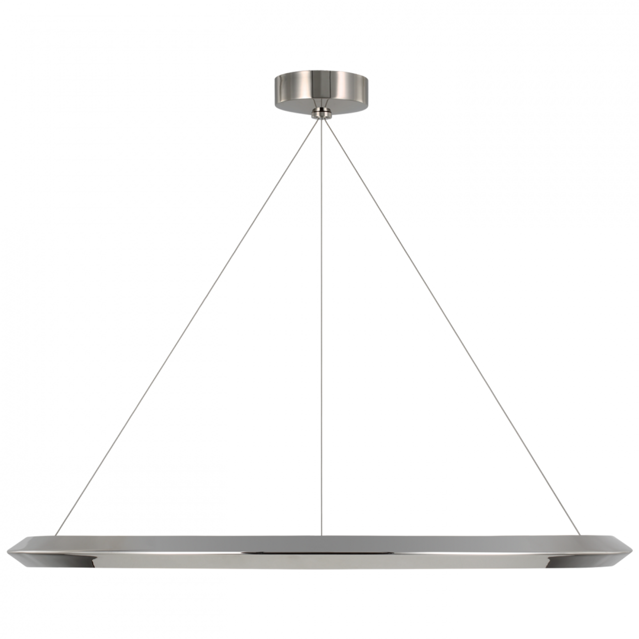 Black Brass Linear chandelier - Junia Meadow for dining room view 3