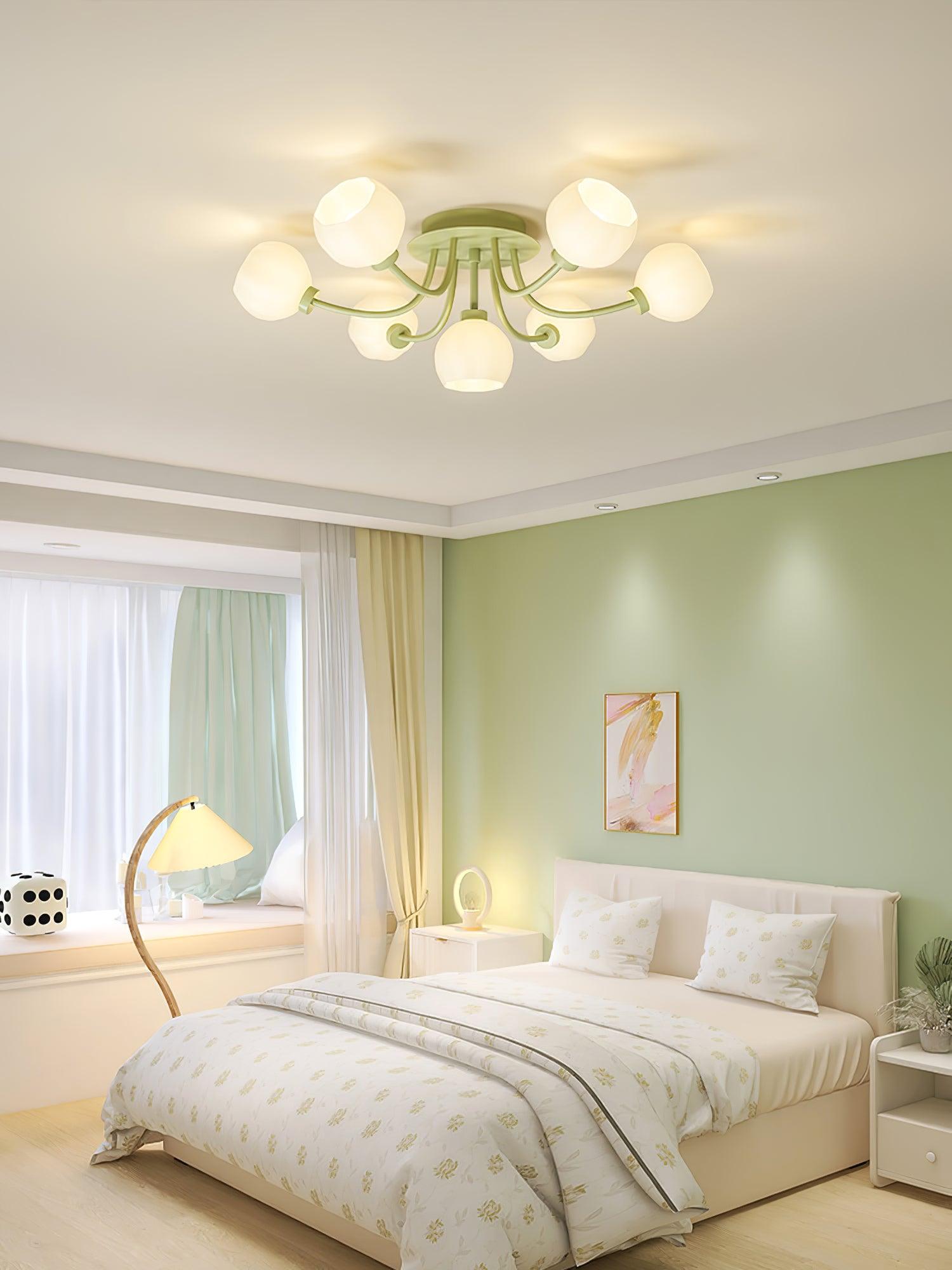 Pumpkin Matcha Ceiling Lamp