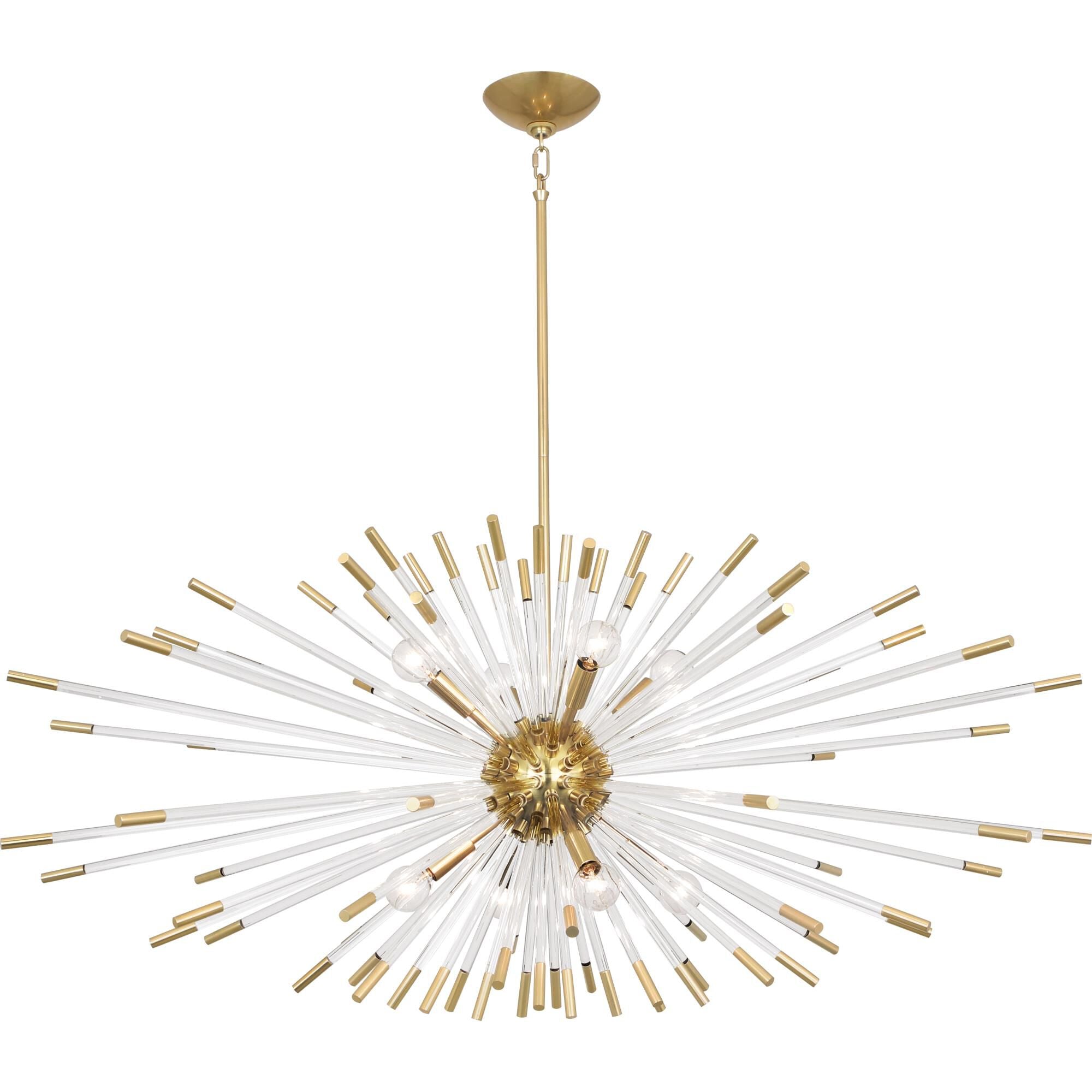 Candle chandelier - Aurelia Crest for dining room view 2