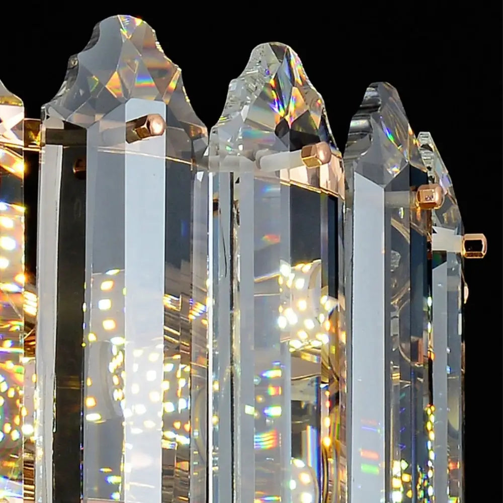 White Crystal chandelier - Piper House for dining room view 6