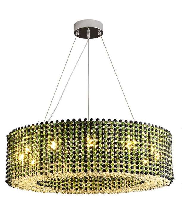 Black Crystal chandelier - Lazuli House for dining room view 12