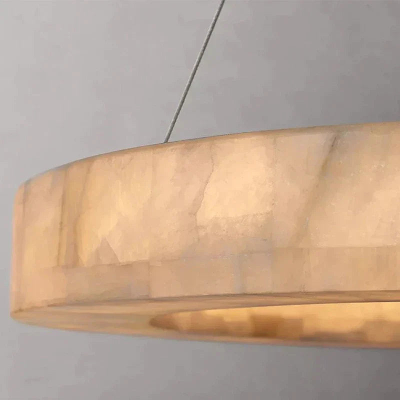 Natural Steel chandelier - Indra House for dining room view 3