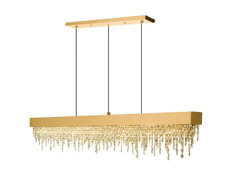 Black Crystal chandelier - Soren Lane for dining room view 8