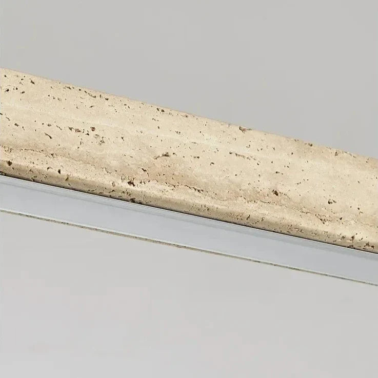 Natural Travertine LED Kitchen Light Fixture