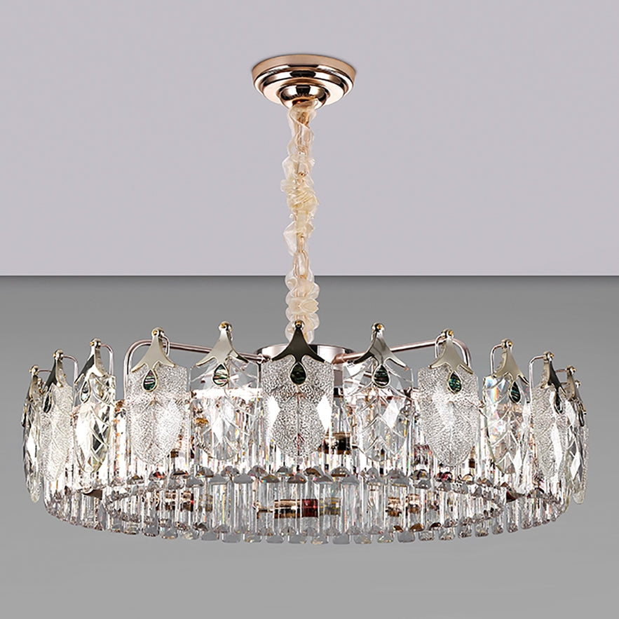 Clear Crystal chandelier - Kairo House for dining room view 2
