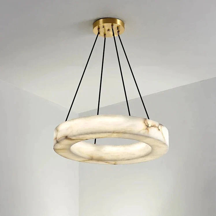 Brass Brass chandelier - Nola Bay for dining room view 5