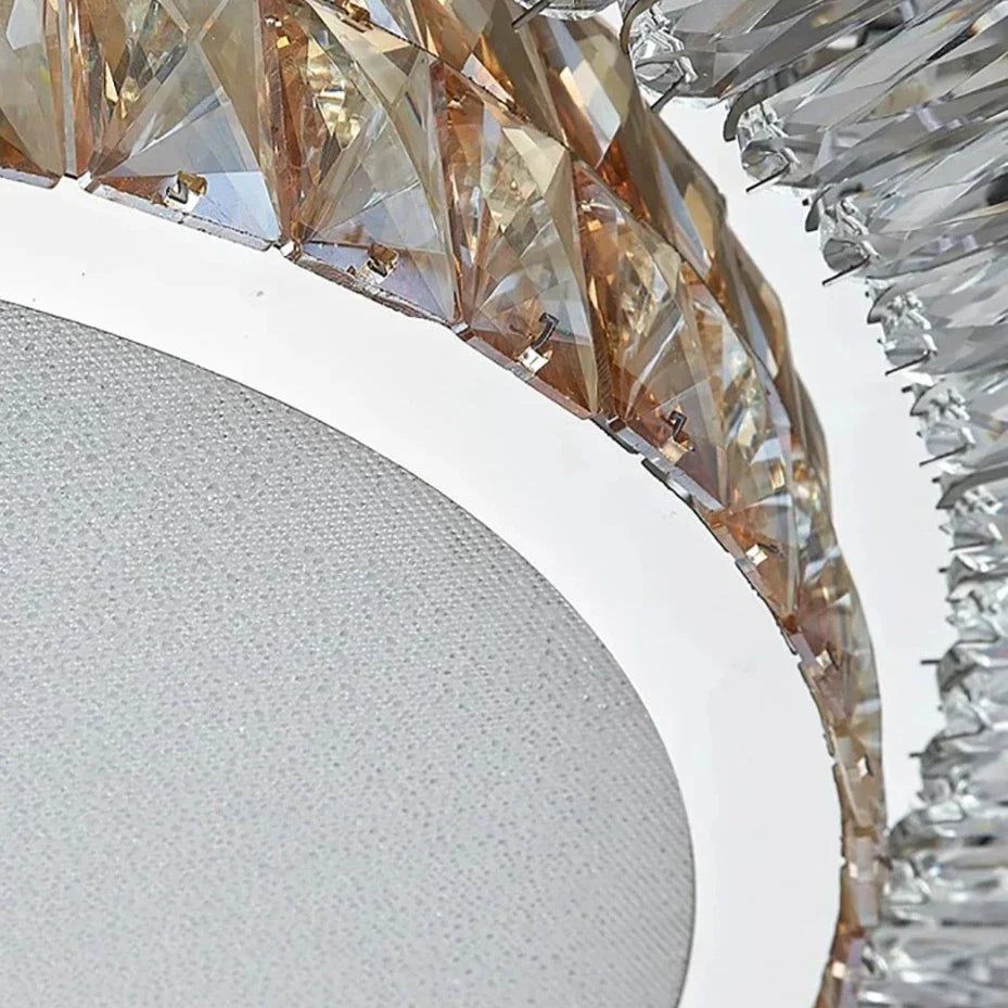 White Crystal chandelier - Jessa Bay for dining room view 8