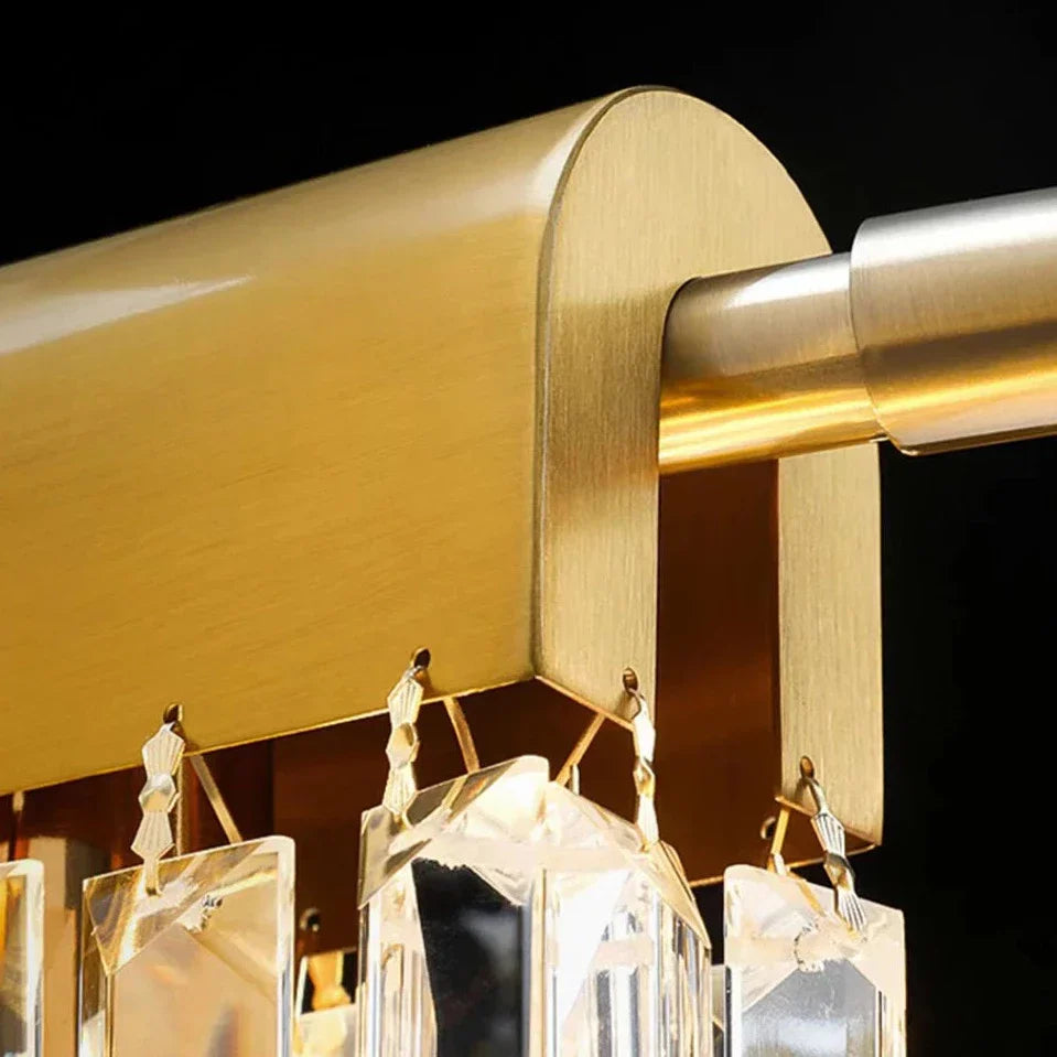 Clear Crystal chandelier - Ilona Bay for dining room view 5