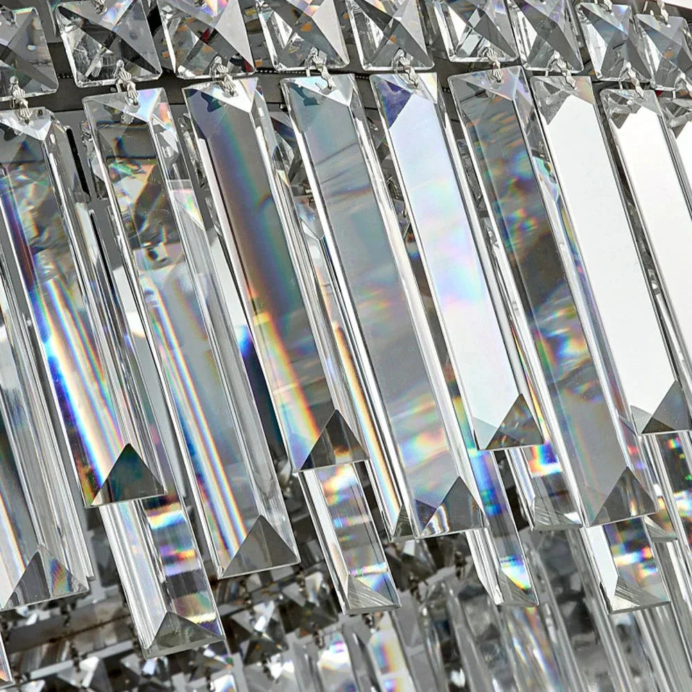 Clear Crystal chandelier - Xara Bay for dining room view 6