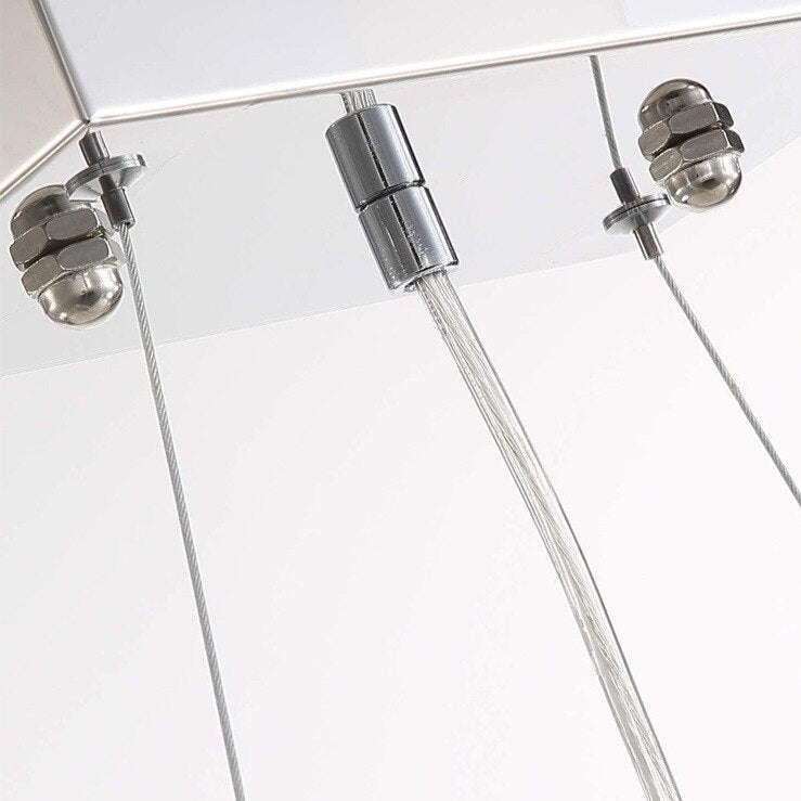 Gold Crystal Linear chandelier - Aria Lane for dining room view 5
