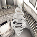 White Crystal chandelier - Viana House for dining room view 1