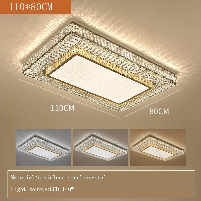 White Crystal chandelier - Jessa Bay for dining room view 12